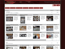 Tablet Screenshot of galerie.karate-waldkraiburg.de